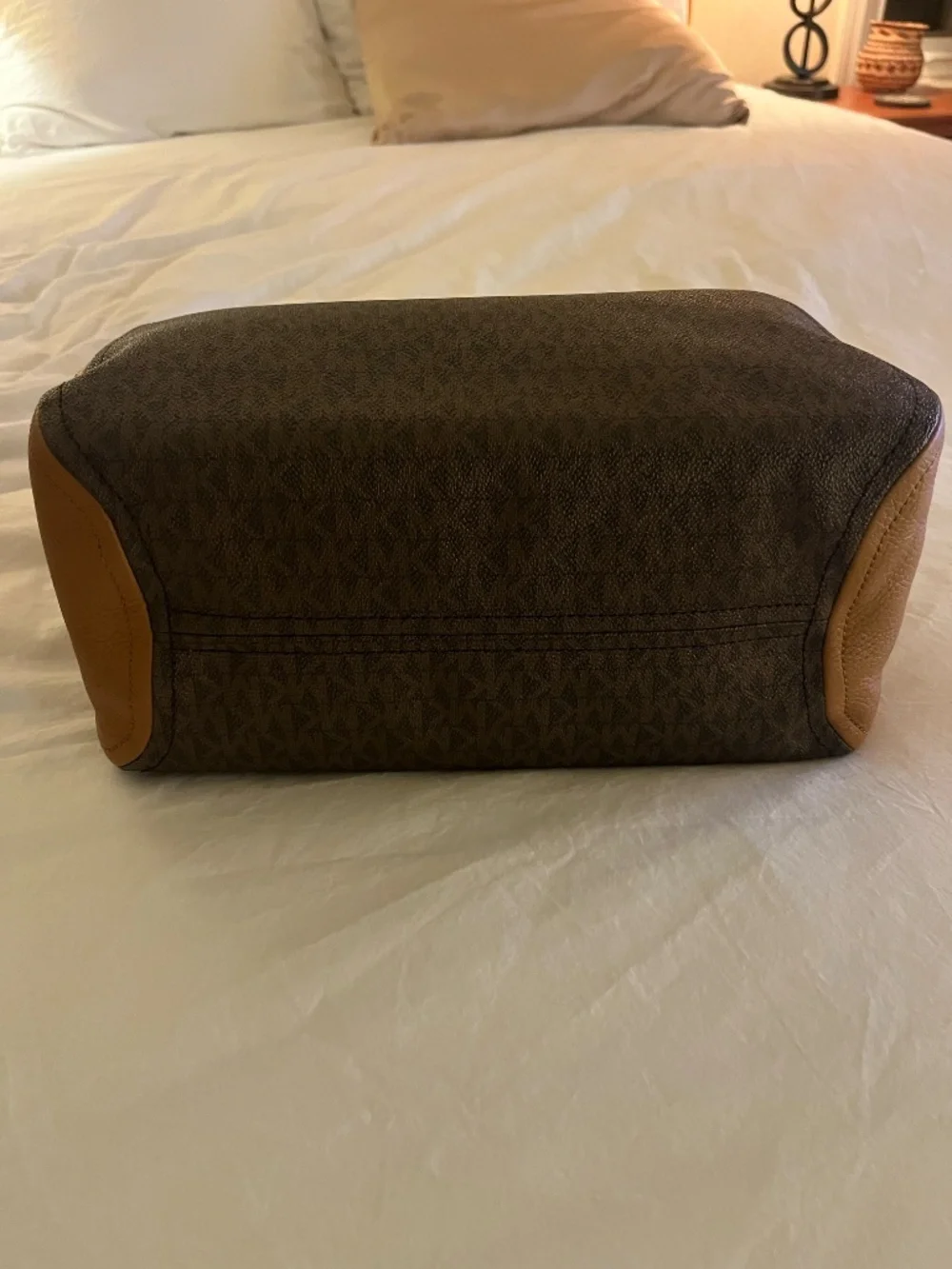 Michael Kors Fulton Signature Large Hobo Bag Brown/Acorn Logo Leather